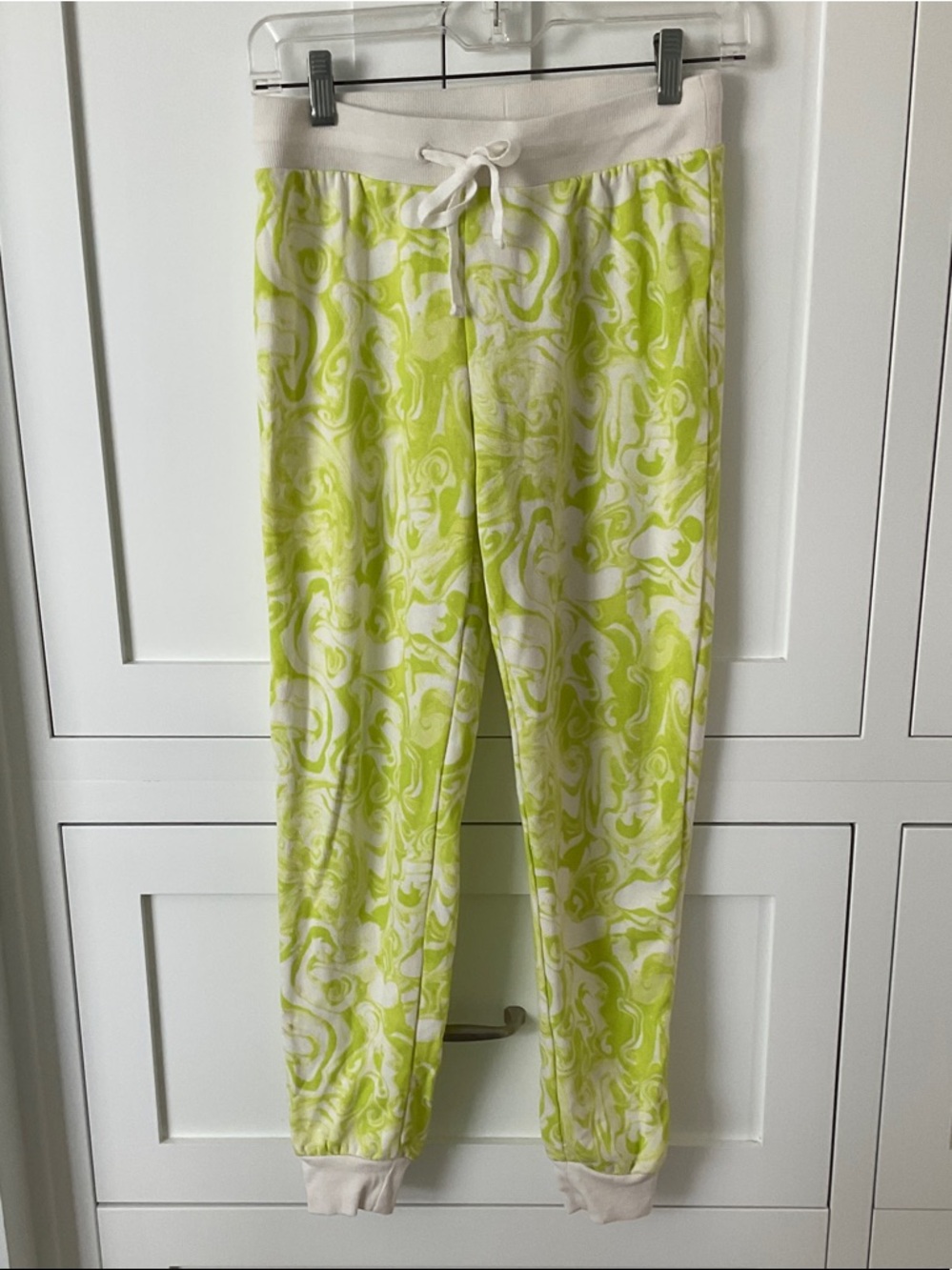 Abound Neon Lime Swirl Joggers